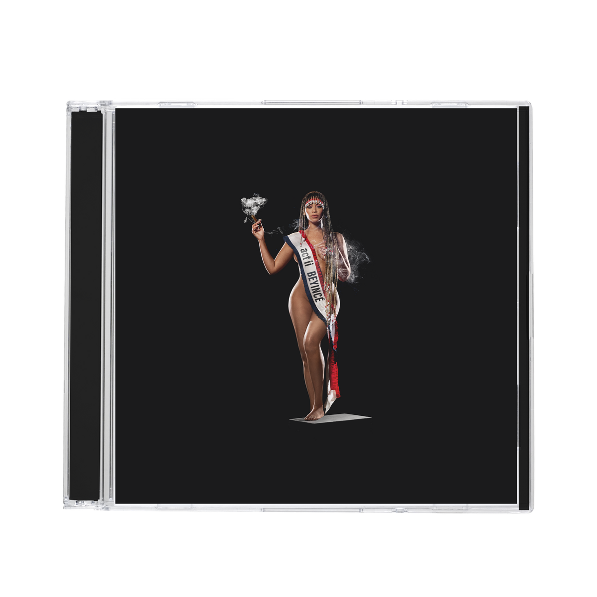 Cowboy Carter red edition boxset CD, jewel case with the standard album cover