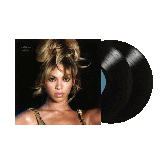 Beyoncé B'DAY 20th Anniversary Edition vinyl LP, portrait album sleeve with two black vinyl records